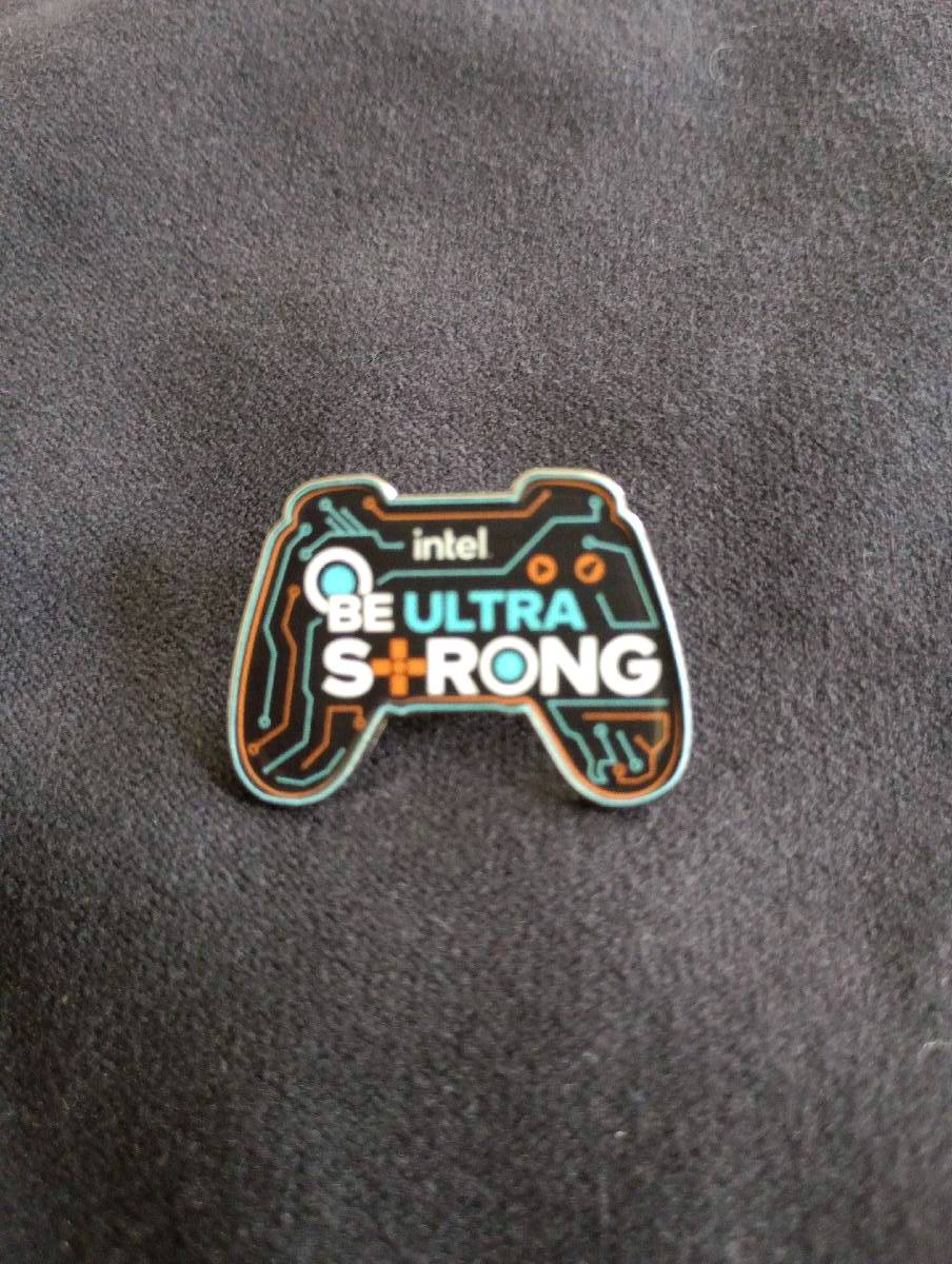 Intel Be Ultra Strong pin