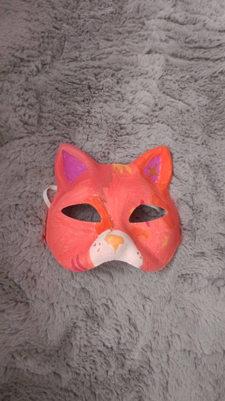 Maska therian cosplay 