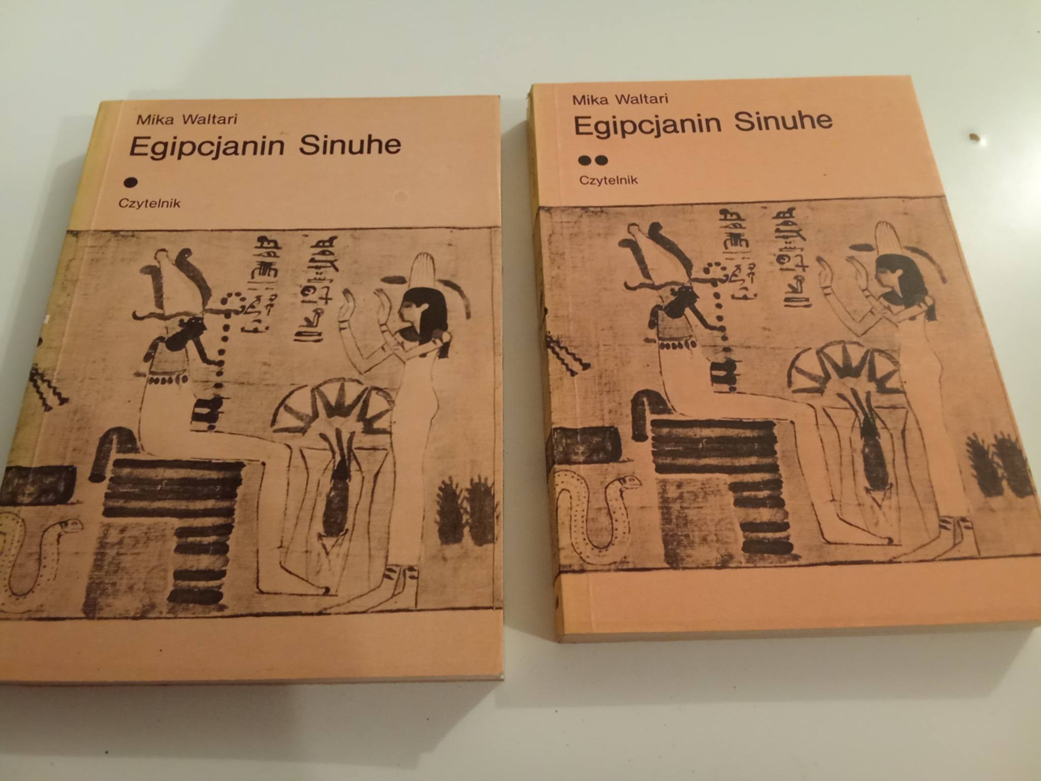 Egipcjanin Sinuhe tomy 1,2 Mika Waltari