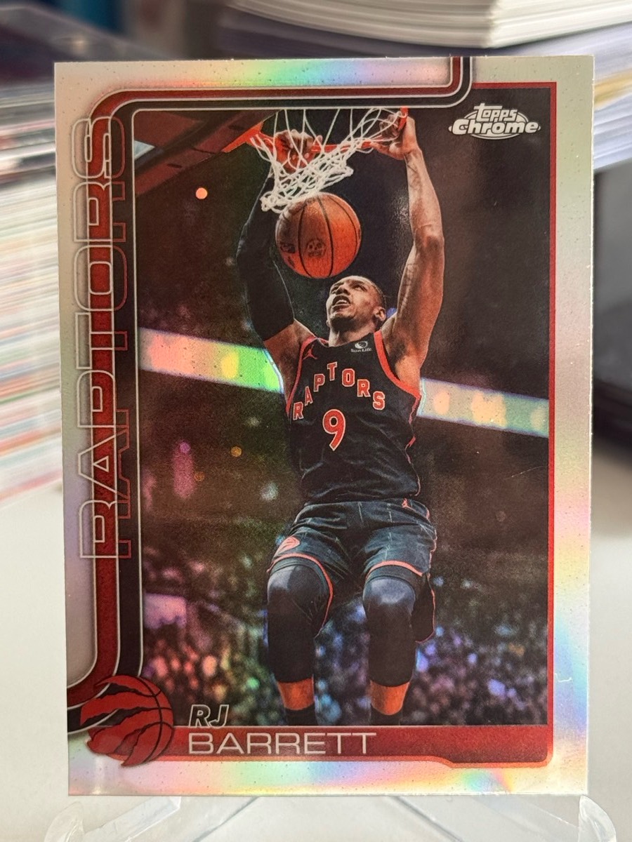 RJ Barrett Toronto Raptors karta NBA Topps Chrome Update
