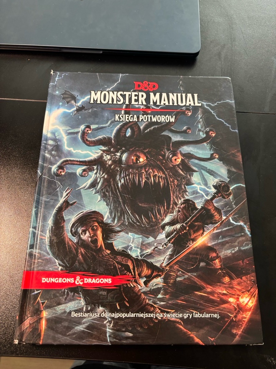Dungeons & Dragons: Monster Manual - Księga Potworów