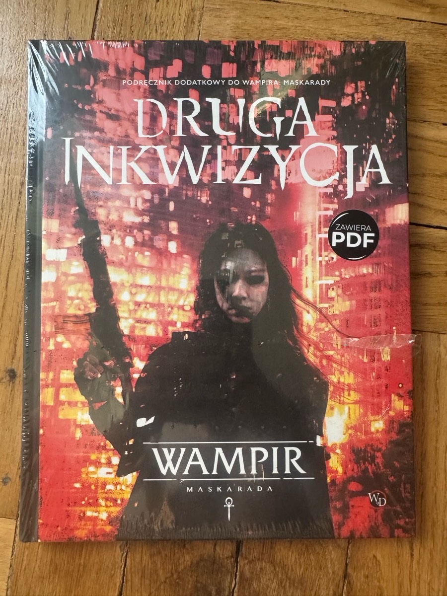 "Druga Inkwizycja" Podręcznik Dodatkowy do Wampir: Maskarada + PDF