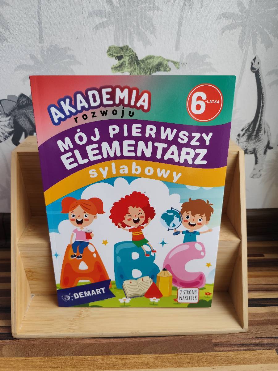 Mój elementarz sylabowy nauka czytania 