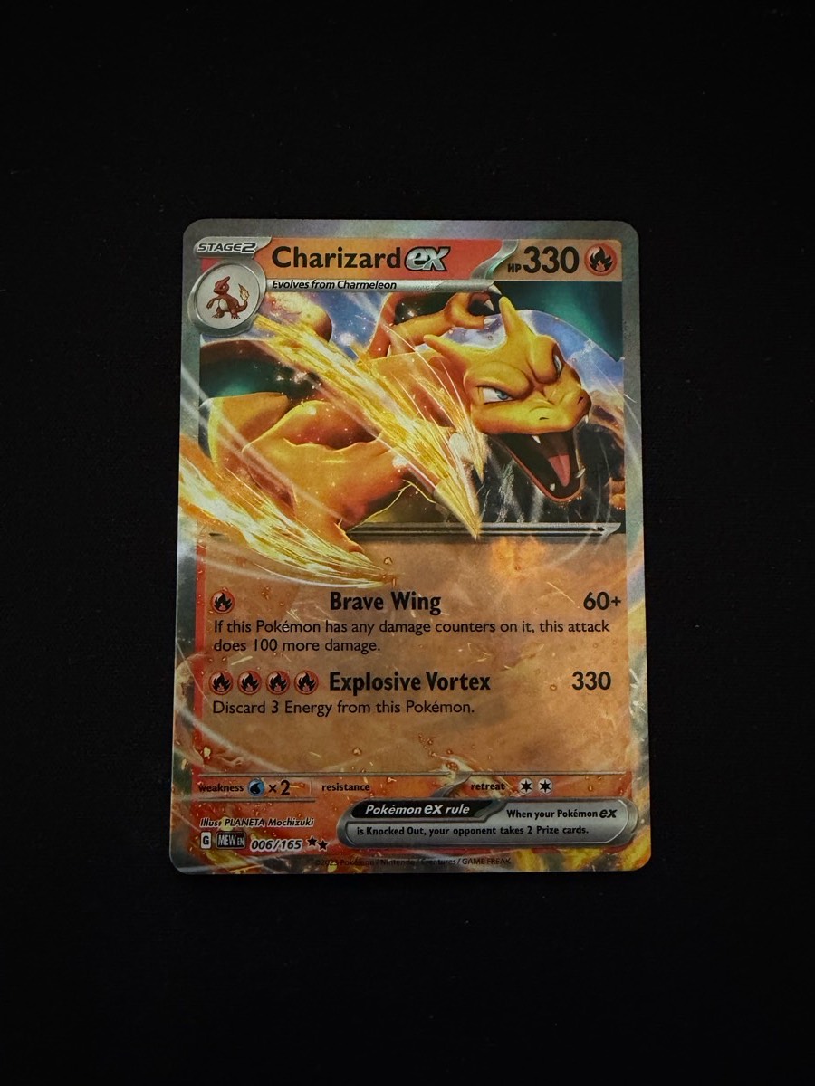 Pokémon Charizard Ex MEW 006