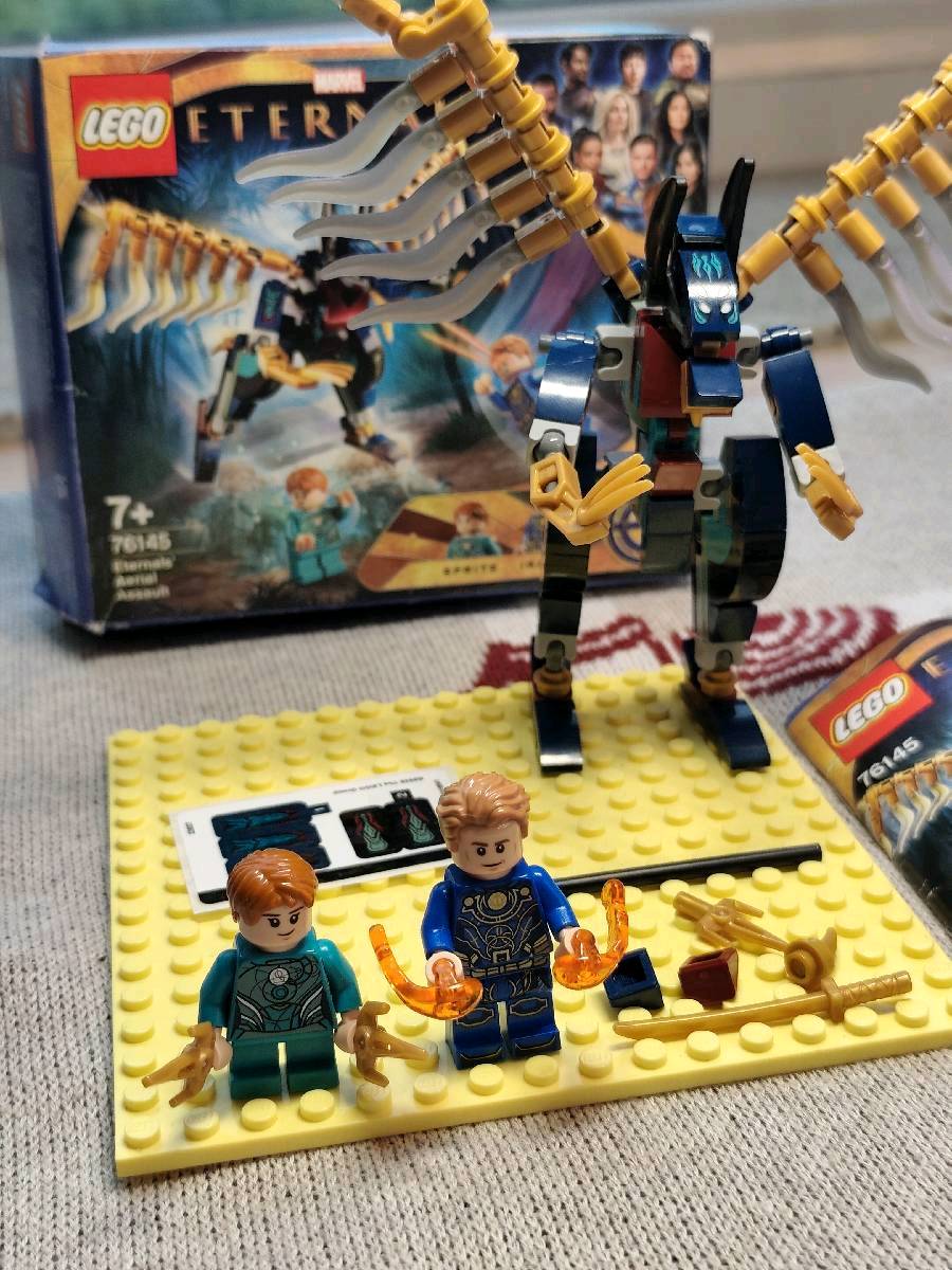 LEGO Marvel Eternals 76145 – 100% Kompletny, Stan Jak Nowy!