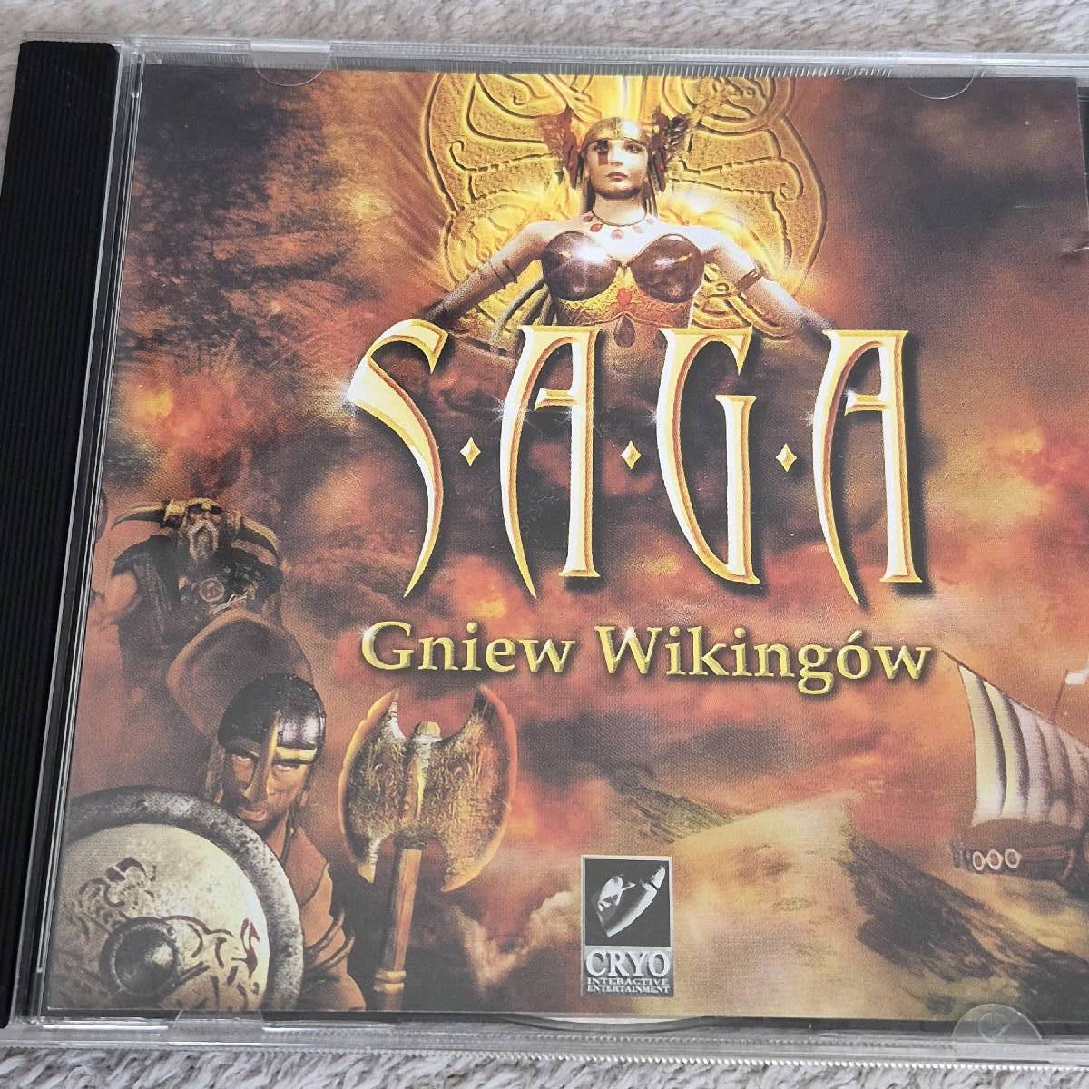 Saga: Gniew Wikingów PC | Gra Retro Box Cryo CD Projekt Stan BDB