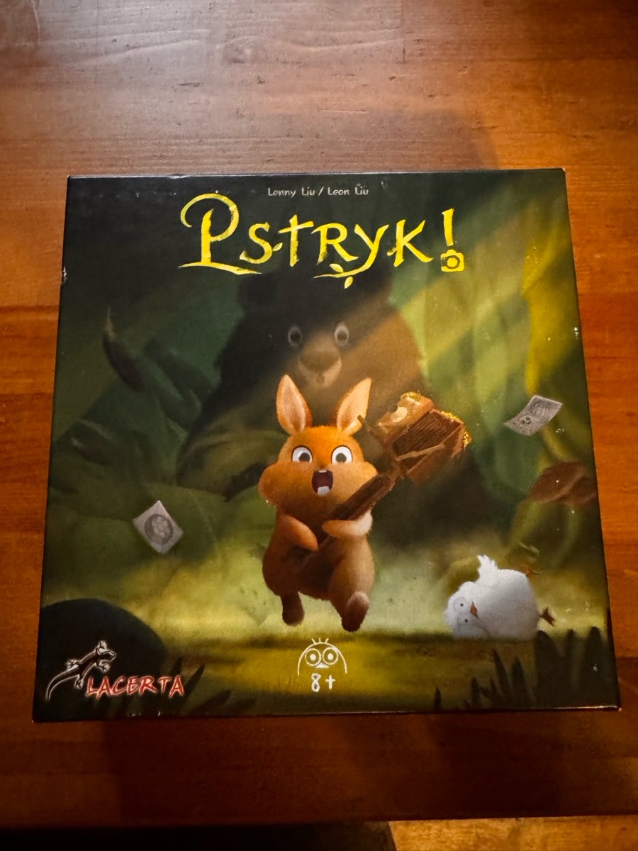 Pstryk! Gra planszowa wydawnictwa Lacerta