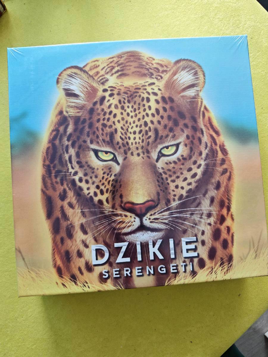 Dzikie Serengeti gra planszowa