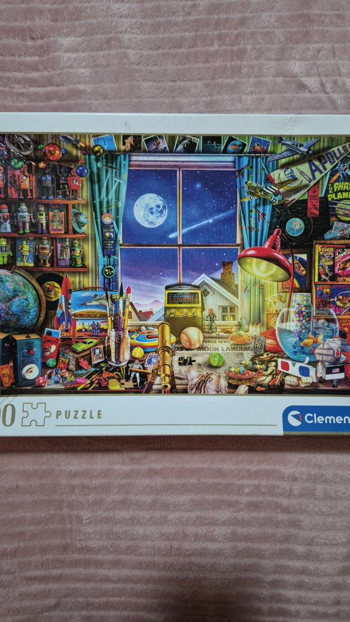 Puzzle Clementoni 500 elementów- To the Moon
