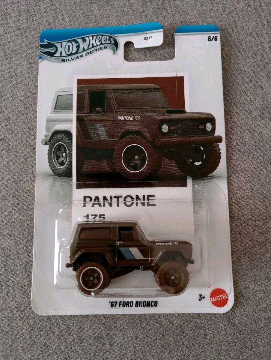 '67 Ford Bronco Pantone Hot Wheels