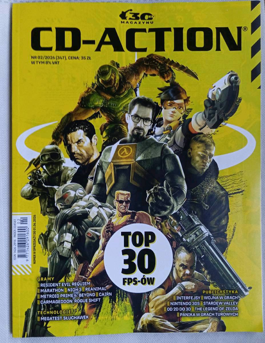 CD-ACTION NR 2 2026 (347) TOP 30 FPS