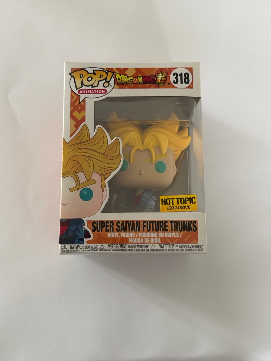 Funko Pop | Dragon Ball | Super Saiyan Future Trunks #318