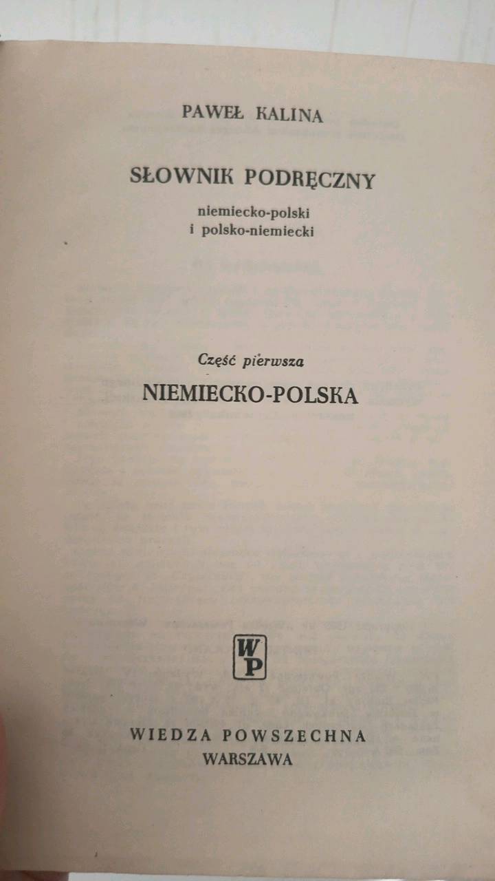 Słownik niemiecko-polski 