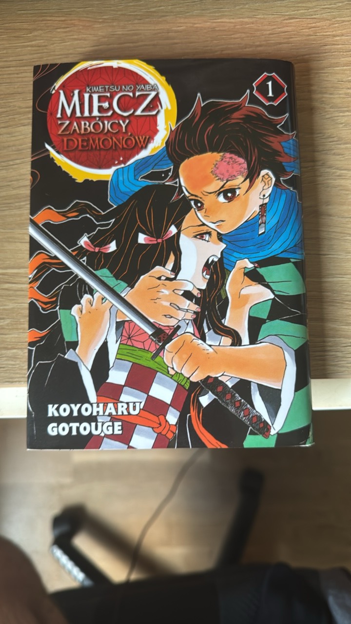 Miecz zabójcy demonów = Kimetsu no yaiba.