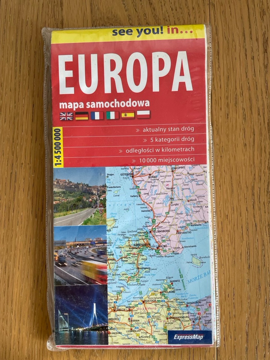 Mapa Europy