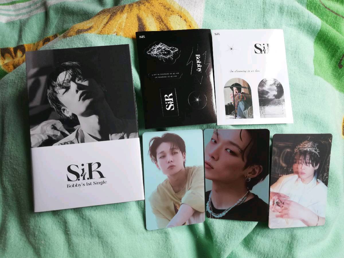 Bobby iKON SIR S.I.R album poca ver kpop