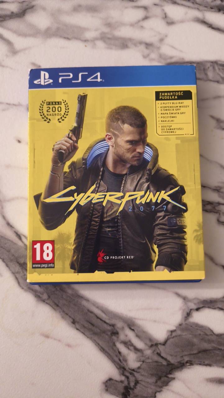 Cyberpunk 2077 PS4 / PS5 | Bogate Wydanie Pudełkowe
