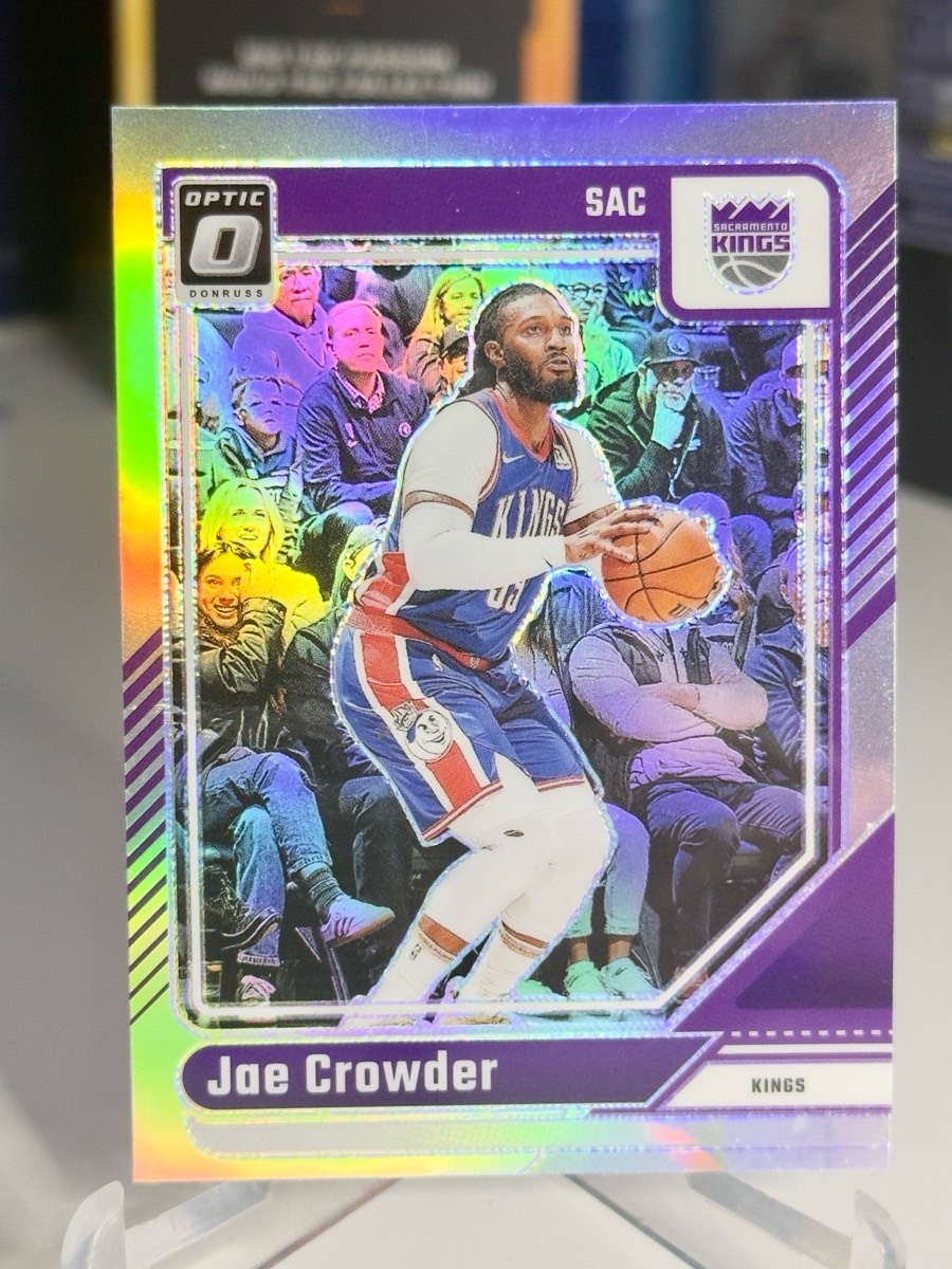 2024-25 Panini Donruss Optic basketball trading card, Jae Crowder, no. 52