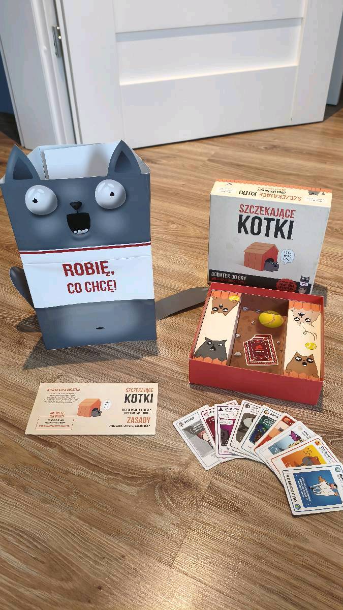 Szczekające kotki - dodatek do Eksplodujące kotki, Rebel