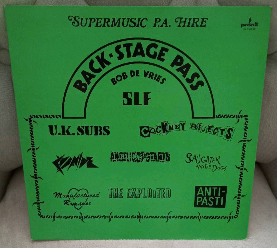 Back-stage pass – składanka punk rock | vinyl 