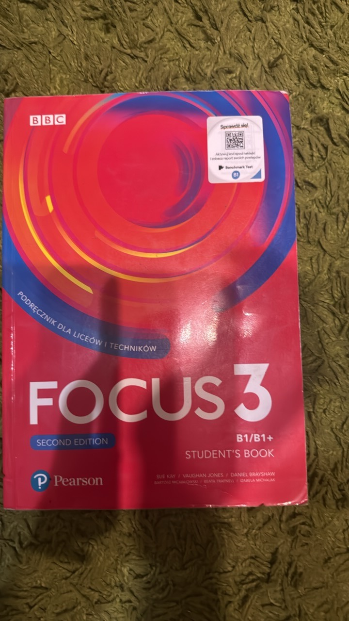 Focus 3 second edition : B1/B1+ : student's book