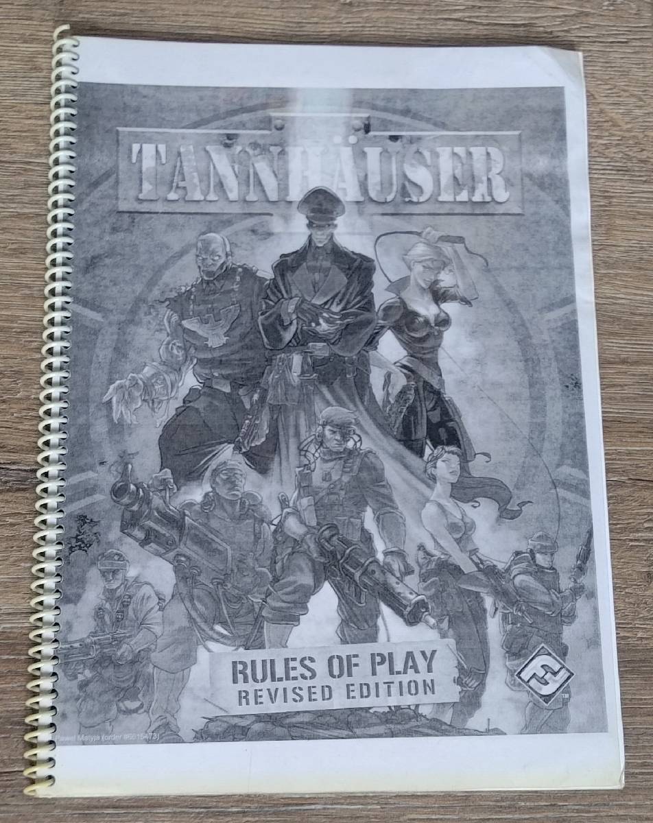 Tannhauser: Revised Edition Rulebook