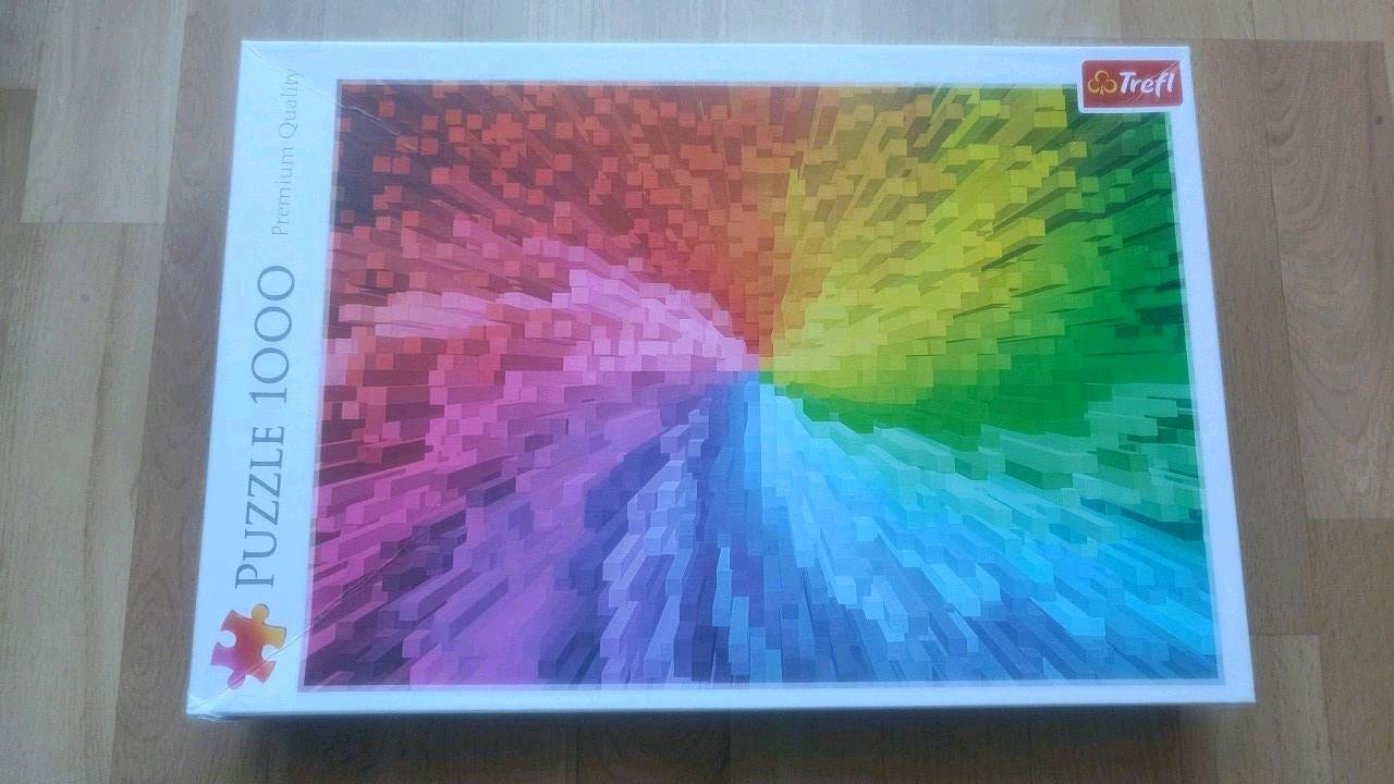 Puzzle kolor gradient 1000 trefl