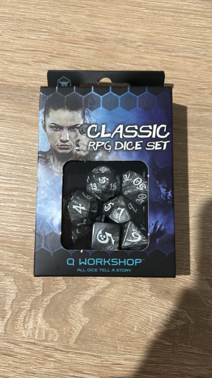 Classic RPG Dice Set Q Workshop