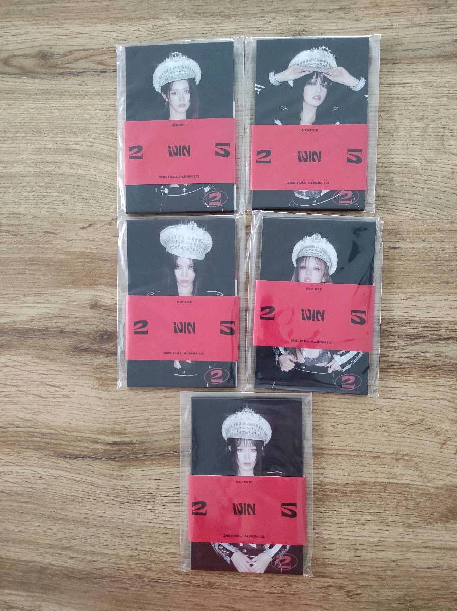 Kpop g-idle 2 zestw albumów poca 
