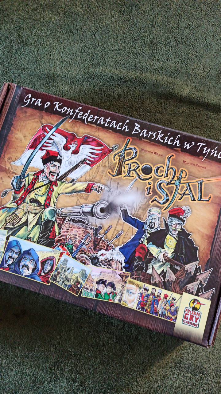 Proch i stal. Gra o Konfederatach Barskich. Unikat