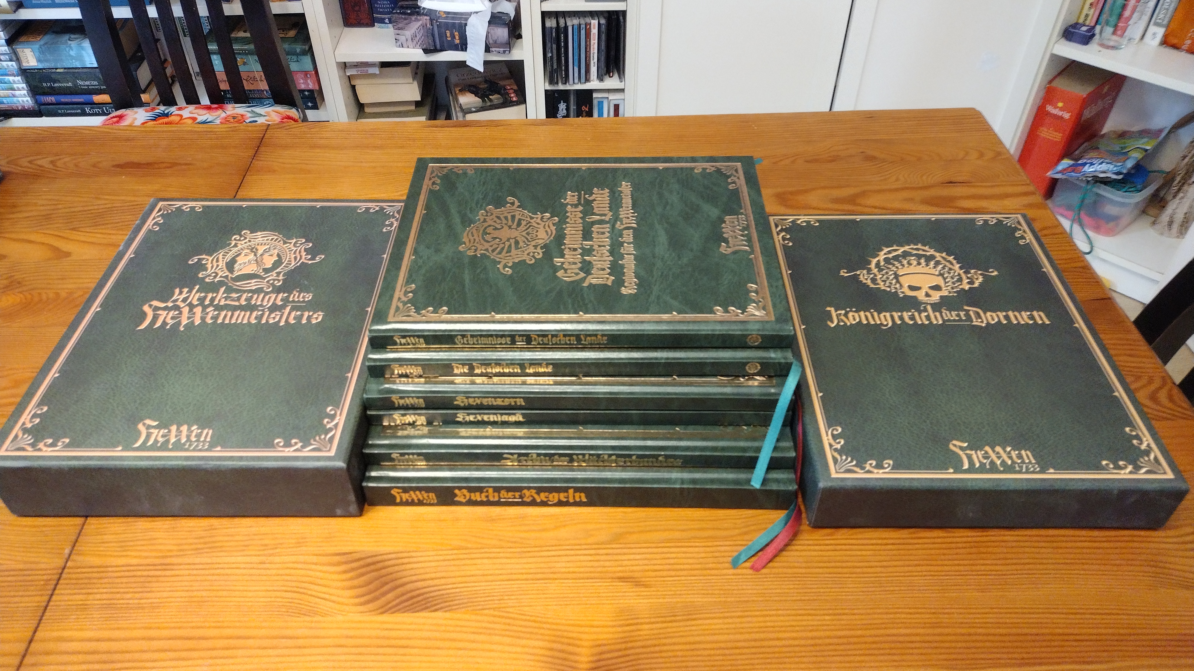 Hexxen 1733 RPG - Zestaw / Ein umfangreiches Set niemiecki/DE