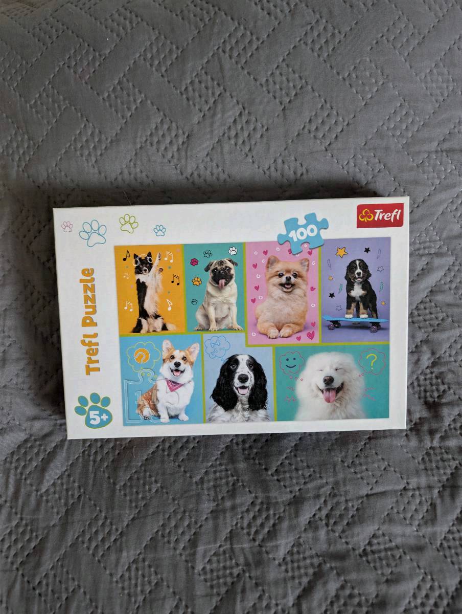 Puzzle trefl psy 100 elementów 