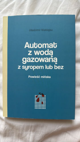 Automat z wodą gazowaną z syropem lub bez 