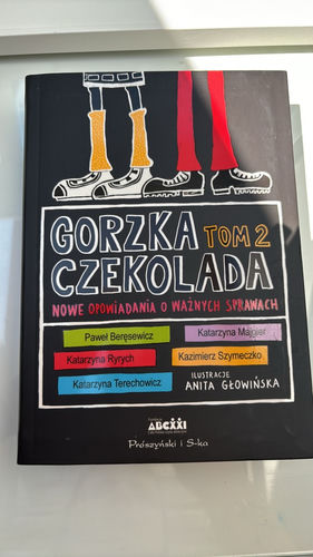 Gorzka czekolada.