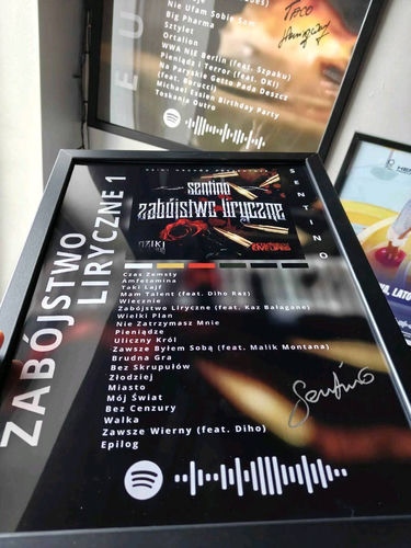 Plakat Sentino "Zabójstwo Liryczne 1 " a3