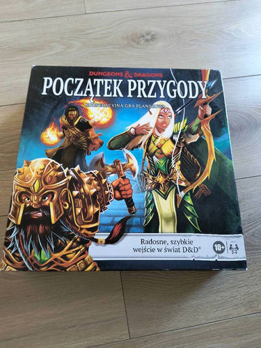 Początek przygody Dungeons & Dragons