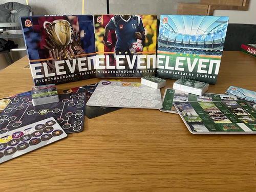 Zestaw: ELEVEN Niepowtarzalny Stadion +2