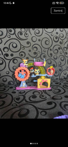Littlest pet shop plac zabaw 