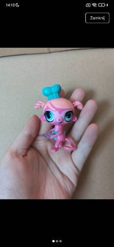Littlest pet shop #3009 małpa 