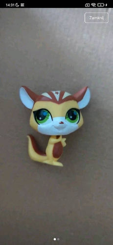 Littlest pet shop wiewiórka gryzoń 