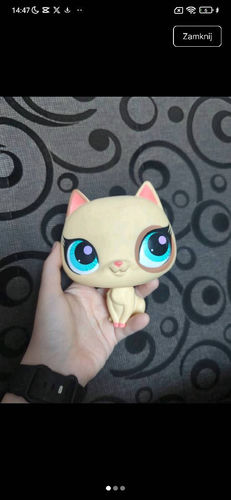 Littlest pet shop Jumbo cat kot 