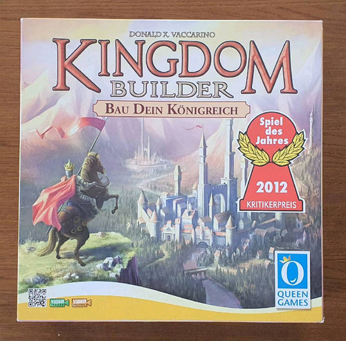 Królestwo w Budowie KINGDOM BUILDER – Spiel des Jahres 2012 | Strategiczna klasyka Donalda X. Vaccarino