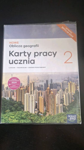 Nowe Oblicza geografii 2 : karty pracy ucznia : liceum, technikum : zakres podstawowy