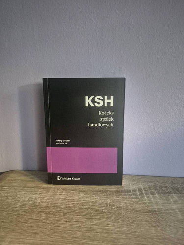 KSH - Kodeks spółek handlowych.