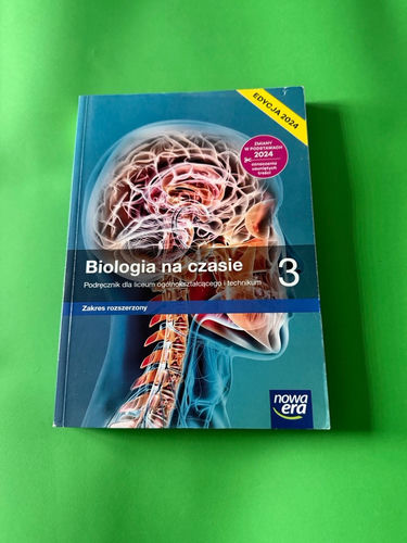 Biologia na czasie 3 : podręcznik dla liceum ogólnokształcącego i technikum : zakres rozszerzony
