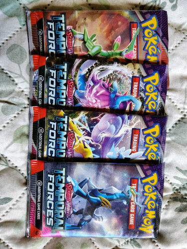 4 boostery Pokemon TCG Scarlet & Violet Temporal Forces, nowe