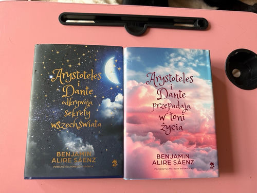 Zestaw: Arystoteles i Dante odkrywają sekrety wszechświata tom 1 +1