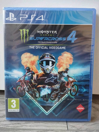 Nowa Gra Monster Energy Supercross 4 PS4/PS5 PlayStation 