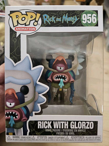 Funko pop Rick And Morty Rick with Glorzo