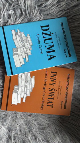 Opracowanie lektur - dżuma oraz inny świat 